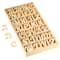 6 Packs: 140 ct. (840 total) 1.5&#x22; Punch Cut Wood Script Letters by Make Market&#xAE;